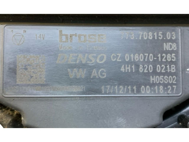 Вентилятор печки 4H1820021B, CZ0160701265 Audi A7 S7 4G