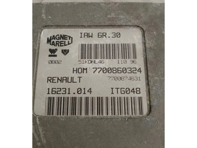 Řídící jednotka 7700860324 Renault Twingo I 2002