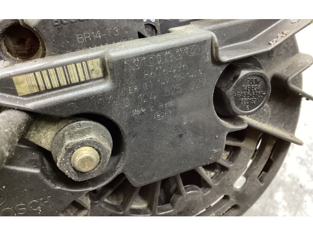 Генератор 8676496, 0124525029   Volvo V70      