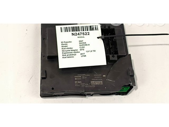 Блок комфорта 5Q0937084CF Skoda Superb B8 (3V)