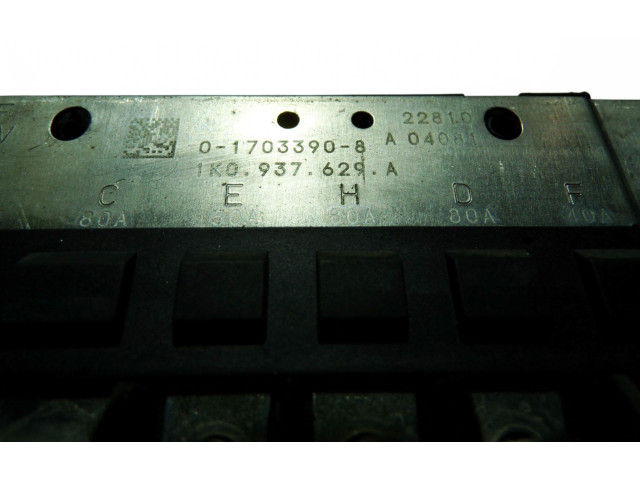   Pojistková skříňka 1K0937132F, 1K0937629A   Volkswagen Caddy 2012