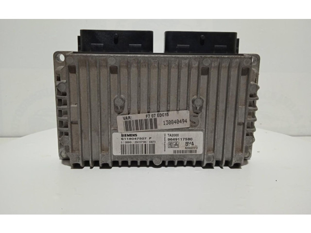 Блок управления коробкой передач 9649117580 Citroen C5