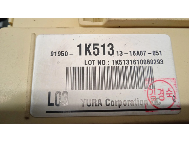 Pojistková skříňka Řídící jednotka BSM 919501K513, MAINYURA Hyundai ix20 2017