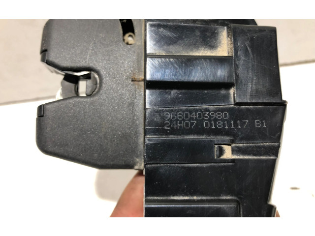 Замок багажника 9660403980 Citroen C4 Grand Picasso 2007 - 2013 года