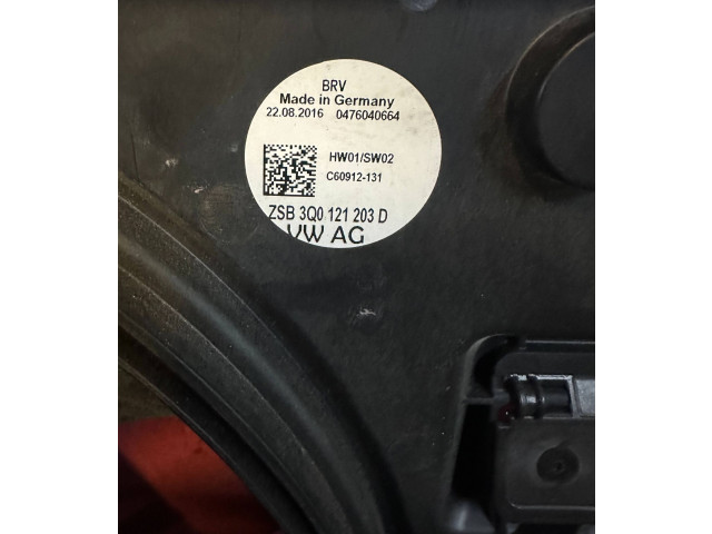 Pojistková skříňka Комплект радиатора 3Q0121203D, C60912131   Volkswagen Tiguan 2019