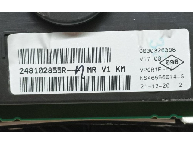 Панель приборов 248102855R, NS46556074S   Dacia Dokker       