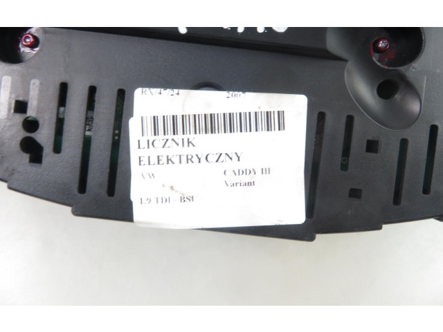 Přístrojová deska Volkswagen Caddy 2007 2K0920843A, 2K0920843A