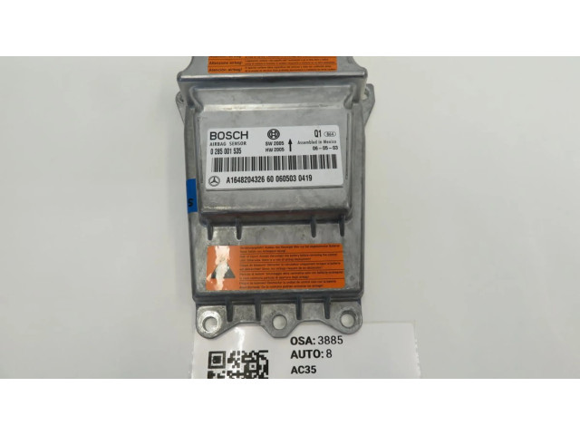 Блок подушек безопасности A1648204326 Mercedes-Benz ML W164