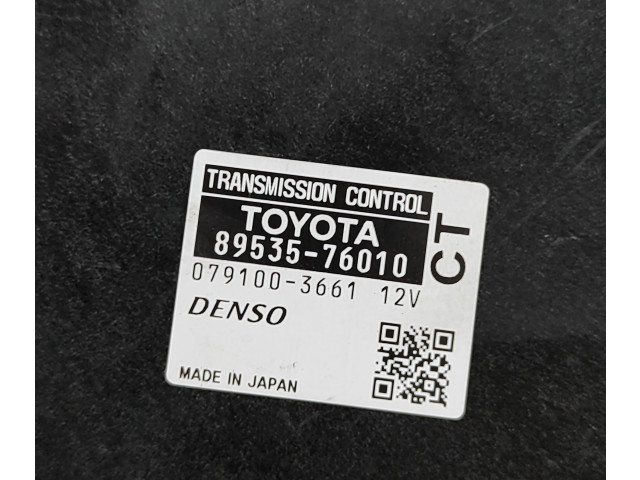Блок управления коробкой передач 8953576010, 0791003661 Lexus CT 200H