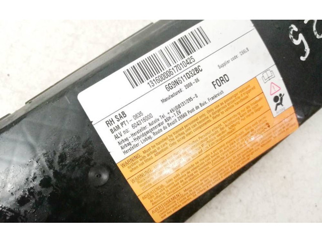 Подушка безопасности в сиденье 6g9n611d32bc, 604316000 Ford Galaxy