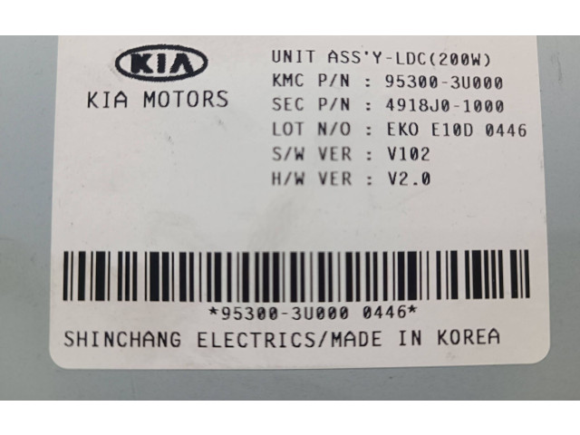 Блок управления 953003U000, 4918J01000   KIA Sportage