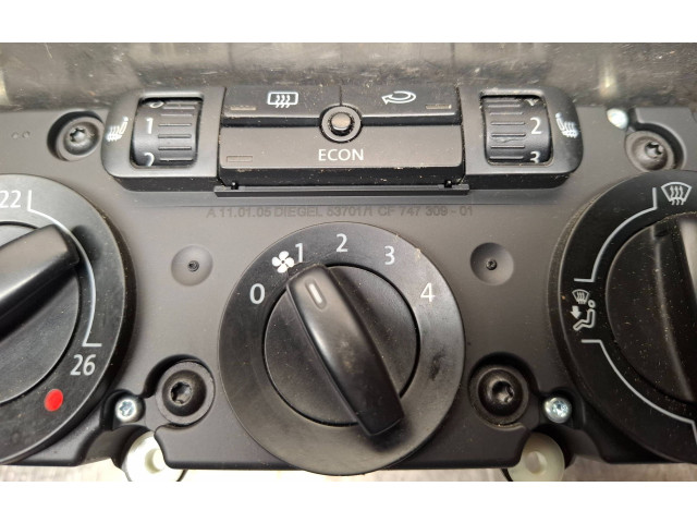 Блок управления климат-контролем 74730901 Volkswagen Golf Plus