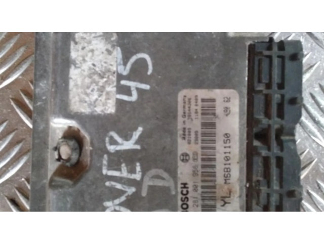 Блок управления двигателя 0281001956, YLMSB101150 Rover 45