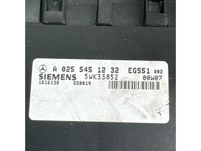 Блок управления коробкой передач A0255451232, 1616138   Mercedes-Benz E W211