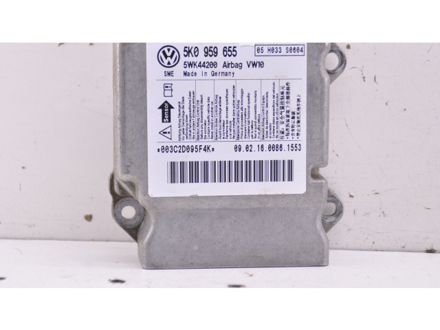 Блок подушек безопасности 5K0959655 Volkswagen Golf VI