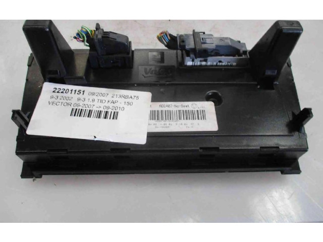 Блок управления климат-контролем 12772892, 12772892 Saab 9-3 Ver2