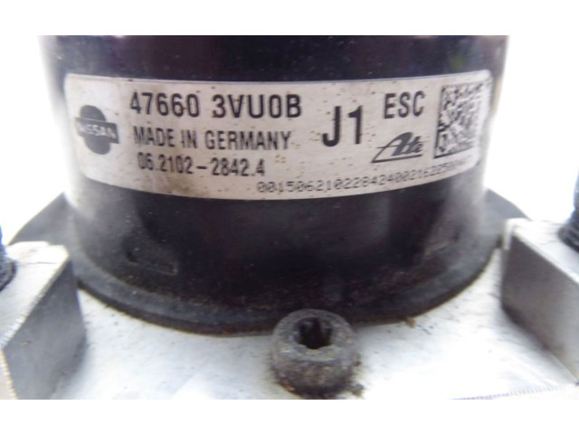 Блок АБС 476603VU0B, 476603VU0B   Nissan  Note (E11)  2006 - 2014 года