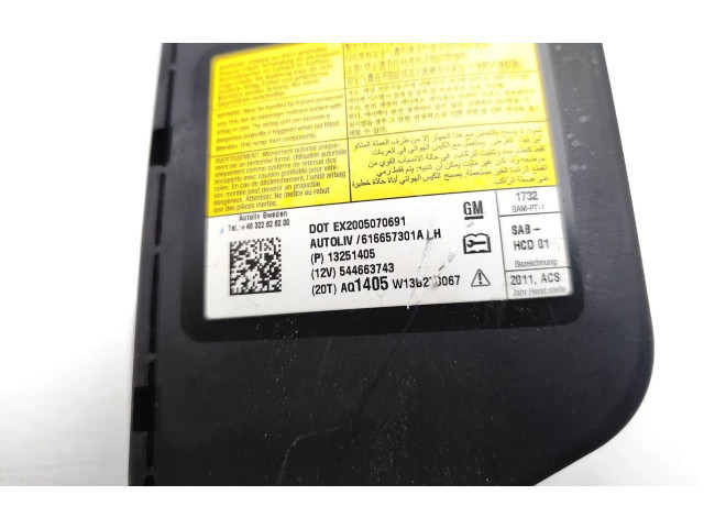 Подушка безопасности в сиденье 13251405, 544663743   Chevrolet Orlando