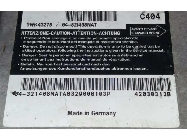 Блок подушек безопасности 60680213 Alfa Romeo 166