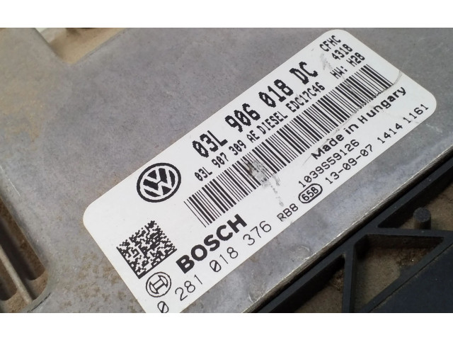 Řídící jednotka 03L906018DC, 0281018376   Volkswagen Caddy 2013