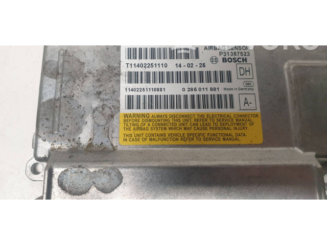 Блок подушек безопасности 31387523, T11402251110   Volvo V60