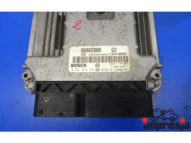 Řídící jednotka 0281014747, IMPRK575170 Chevrolet Epica 2007