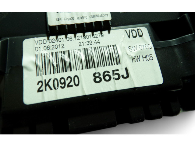 Панель приборов 2K0920865J Volkswagen Caddy