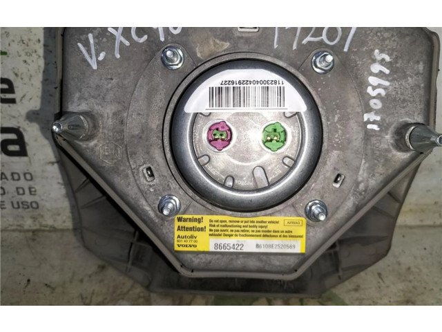 Подушка безопасности водителя 8665422, 0110009   Volvo XC90