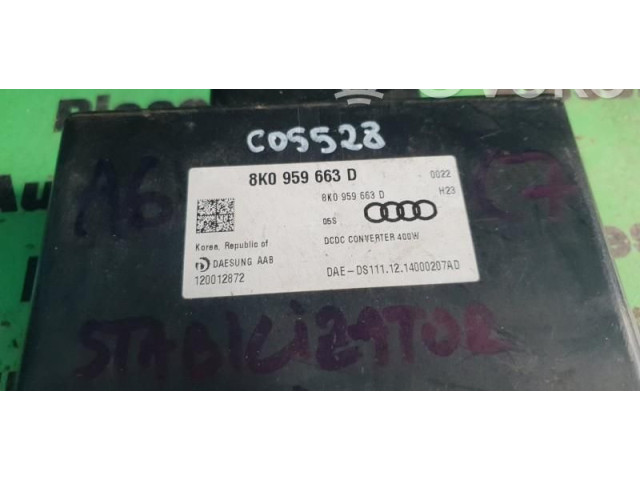 Блок комфорта 8K0959663D, 8K0959663D. Audi A6 C7