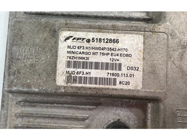 Řídící jednotka 51812866 Fiat Fiorino 2008