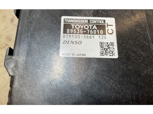 Блок управления коробкой передач 8953576010, 0791003661   Lexus CT 200H