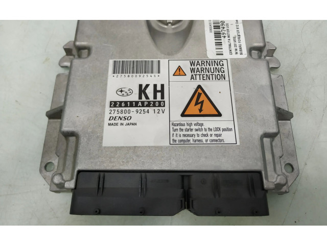 Блок управления двигателя 22611AP200 Subaru Forester SH