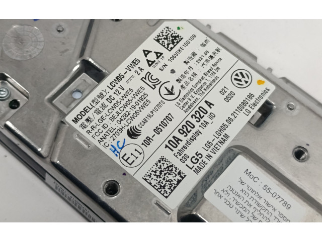 Přístrojová deska Volkswagen ID.4 2021 10A920320A