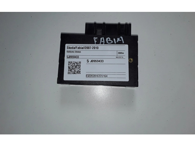 Другие блоки управления / модули     5J0959433    Skoda Fabia Mk2 (5J) 