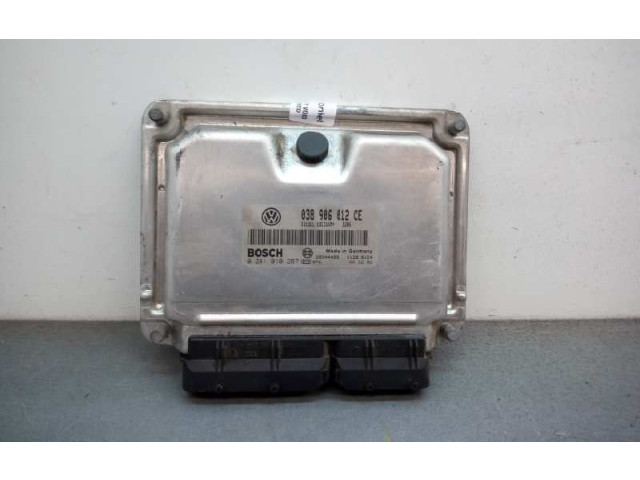 Блок управления двигателя 038906012CE, 0281010257 Skoda Fabia Mk1 (6Y)