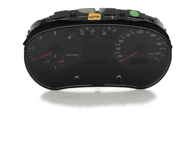 Спидометр (приборный щиток) 8L0919930EX, W0-6011G   Audi A3 S3 8L