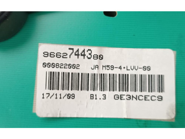 Přístrojová deska  Citroen Berlingo 2002 9662744380  