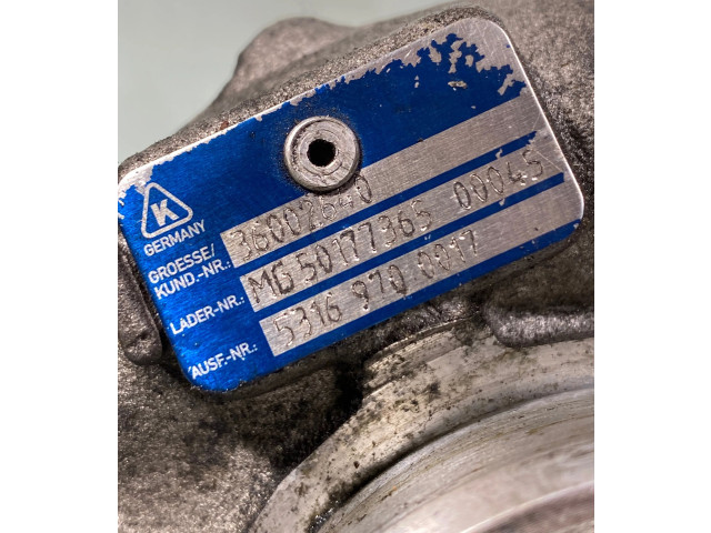  Турбина Volvo S60  36002640, Mg5017736500045         