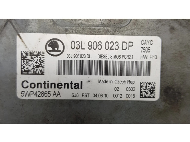 Блок управления двигателя 03L906023DP, 03L906023DL   Seat Toledo IV (NH)