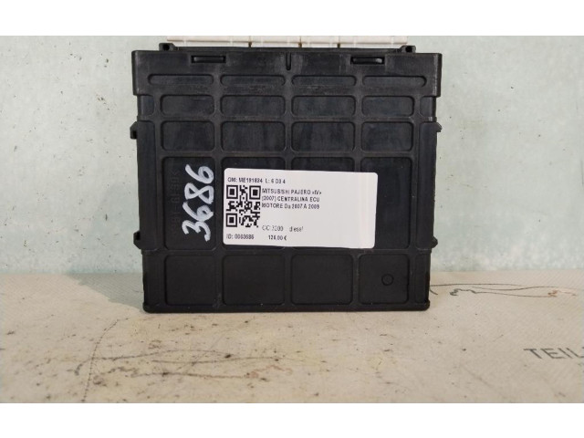 Řídící jednotka ME191834, ME191834 Mitsubishi Pajero 2007