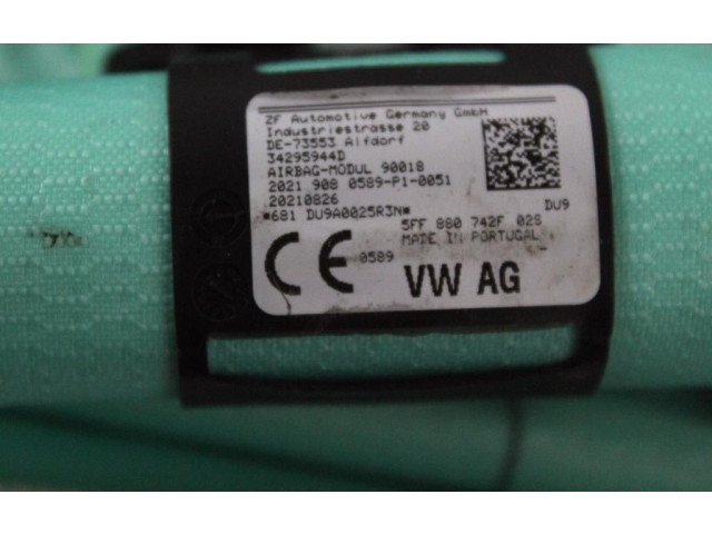 Боковая подушка безопасности 5FF880742F   Cupra Formentor