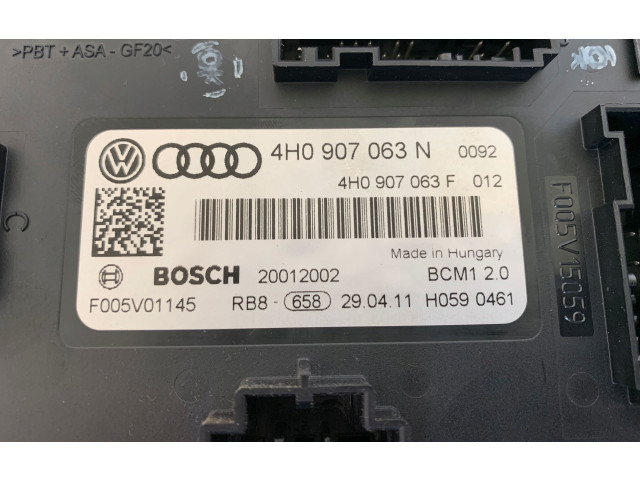 Блок комфорта 4H0907063N   Audi A7 S7 4G   