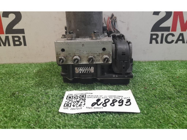 Блок АБС AX232C405AB, 306DT Jaguar XF X250 2007 - 2015 года