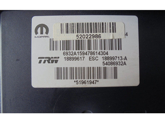 Блок АБС 51961947   Jeep  Renegade  2014 -  года