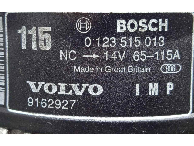 Генератор 0123515013-9162927, BOSCH-115AH   Volvo S70  V70  V70 XC      