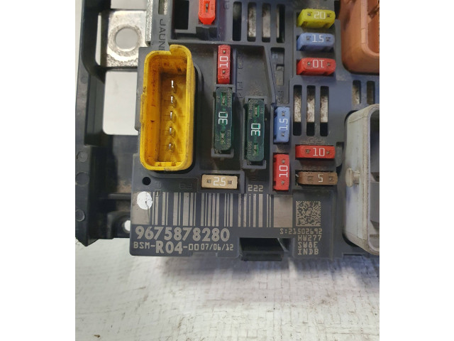 Pojistková skříňka 9675878280 Citroen Berlingo 2012