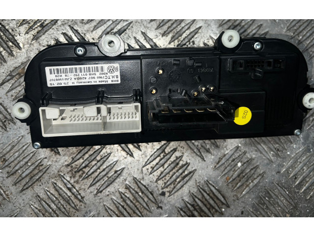 Блок управления климат-контролем 7N0907426DA, 5HB01129278 Volkswagen Caddy