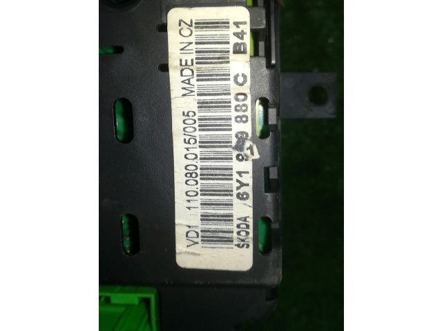 Панель приборов 88311298 Skoda Fabia Mk1 (6Y)