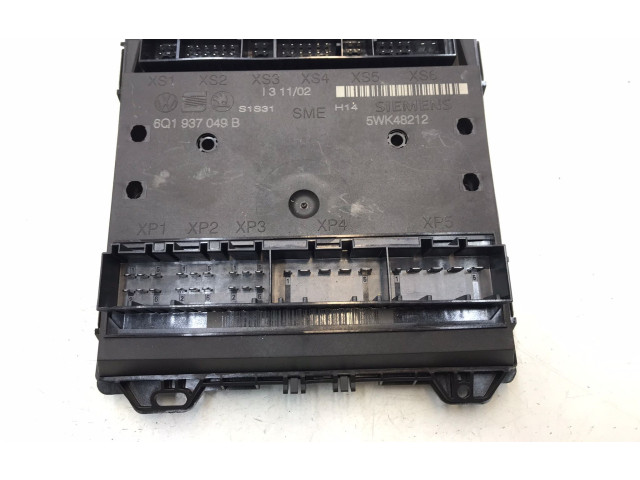 Комплект блоков управления 038906012GD, 4B0905851C Skoda Fabia Mk1 (6Y)