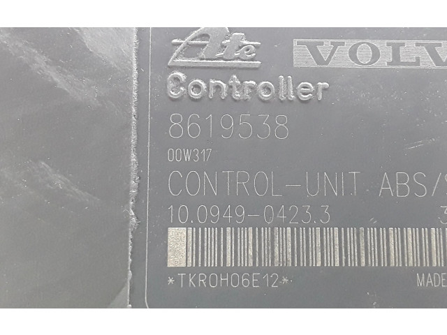 Блок АБС 8619538, 8619537   Volvo  V70  2000 - 2004 года